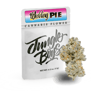 Jungle Boys Wedding Pie 3.5 g Flower Mylar Bag